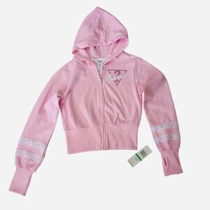 Guess Light Pink Kids Hoodie